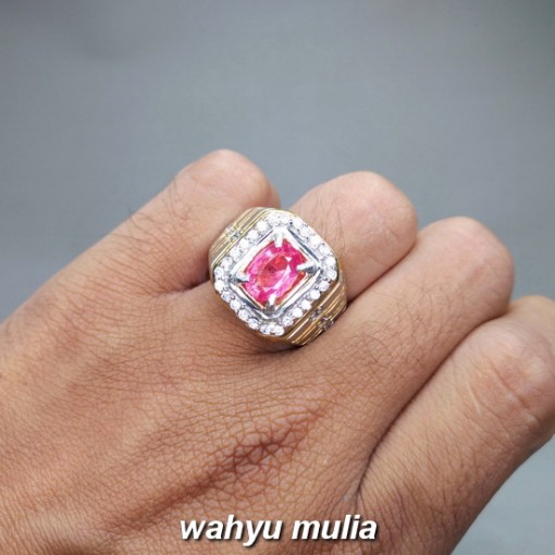 harga jual Batu Cincin Pink Safir Merah Muda asli berkhodam bersertifikat asli ceylon srilangka mozambik khasiat ciri jenis nama_5