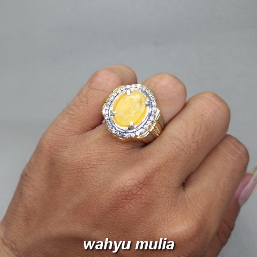 harga Batu Permata Natural Yellow Safir Yakut Kuning asli ciri kegunaan berkhodam bersertifikat tanzania_4