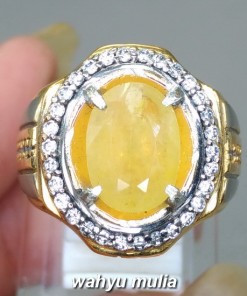 harga Batu Permata Natural Yellow Safir Yakut Kuning asli ciri kegunaan berkhodam bersertifikat tanzania_5