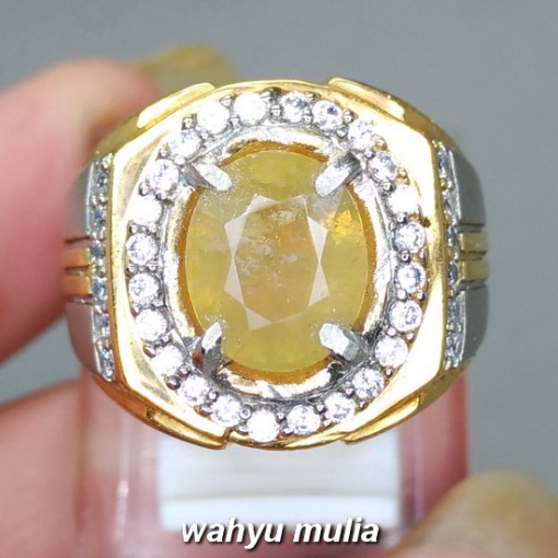 khasiat Cincin Batu Akik Yakut Yellow Safir asli berkhodam mustika afrika madagaskar tanzania srilangka_5