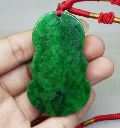 jenis Pendant Batu Jade Giok tali merah Dewi Kwan Im Asli bersertifikat natural grade a b c bacaan kesehatan_4