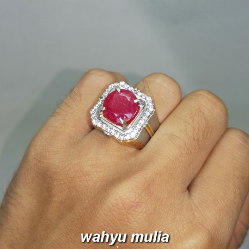 manfaat Batu Cincin natural Ruby Merah Asli bersertifikat birma kalimantan madagaskar tanzania mozambiq bersertifikat_4