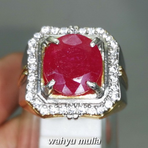 manfaat Batu Cincin natural Ruby Merah Asli bersertifikat birma kalimantan madagaskar tanzania mozambiq bersertifikat_5