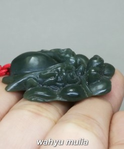 manfaat Liontin Batu Giok Tali Merah Ukir Kepala Naga Dragon Jade Asli bersertifikat cina korea aceh hitam blekjet berkhodam_3