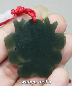 manfaat Liontin Batu Giok Tali Merah Ukir Kepala Naga Dragon Jade Asli bersertifikat cina korea aceh hitam blekjet berkhodam_4