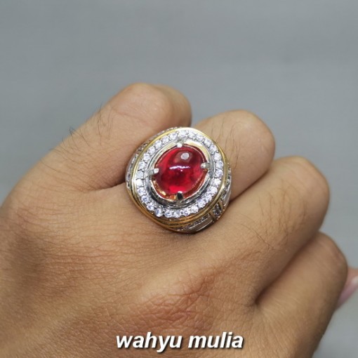 Batu Akik Merah Delima Ruby Asli berkhasiat birma_4