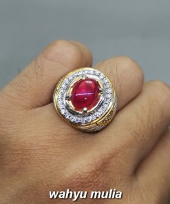 Batu Mulia Ruby Merah Delima Asli afrika mozambik tanzania gemstones malaysia singapore_4
