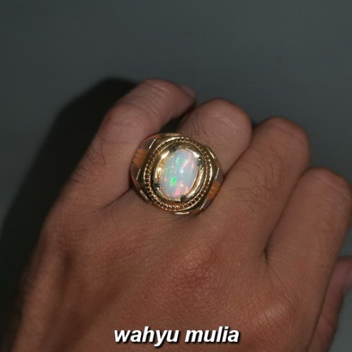gambar Cincin Batu Akik Kalimaya Jarong Asli bersertifikat berkhasiat banten kalimantan afrika disko bunglon susu kristal natural_4
