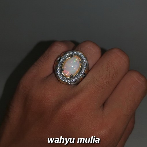 harga Batu Kalimaya Opal Kembang Jarong Asli bersertifikat original banten afrika cewek cowok bagus disko_4