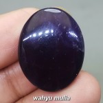 Batu Akik Natural Kecubung Wulung Hitam Tembus Ungu Asli Kode Wahyu Mulia