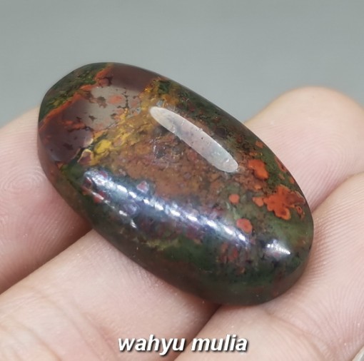 Batu Akik Nagasui Bercak Merah Asli natural origina bagus bersertifikat berkhodam_2