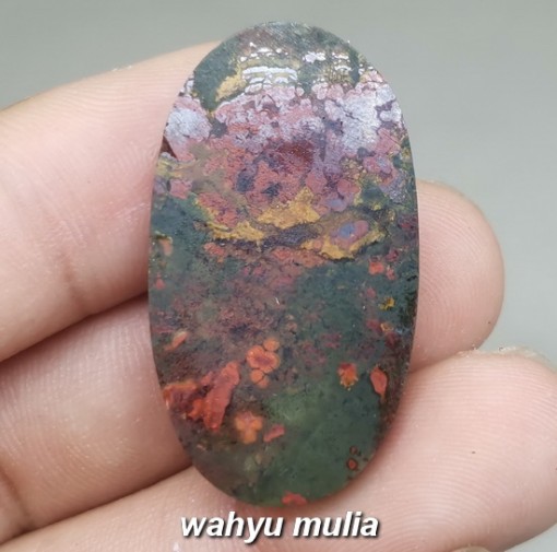 Batu Akik Nagasui Bercak Merah Asli natural origina bagus bersertifikat berkhodam_3