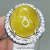 Batu Cincin Yakut Kuning Yellow Sapphire Jumbo Asli bersertifikat original