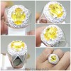 Batu Akik Natural Yakut Yellow Safir Kristal Asli_5